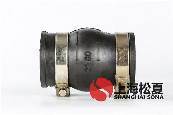 KKT-DN80-1.6Mpa小型消防泵卡箍橡膠接頭圖3
